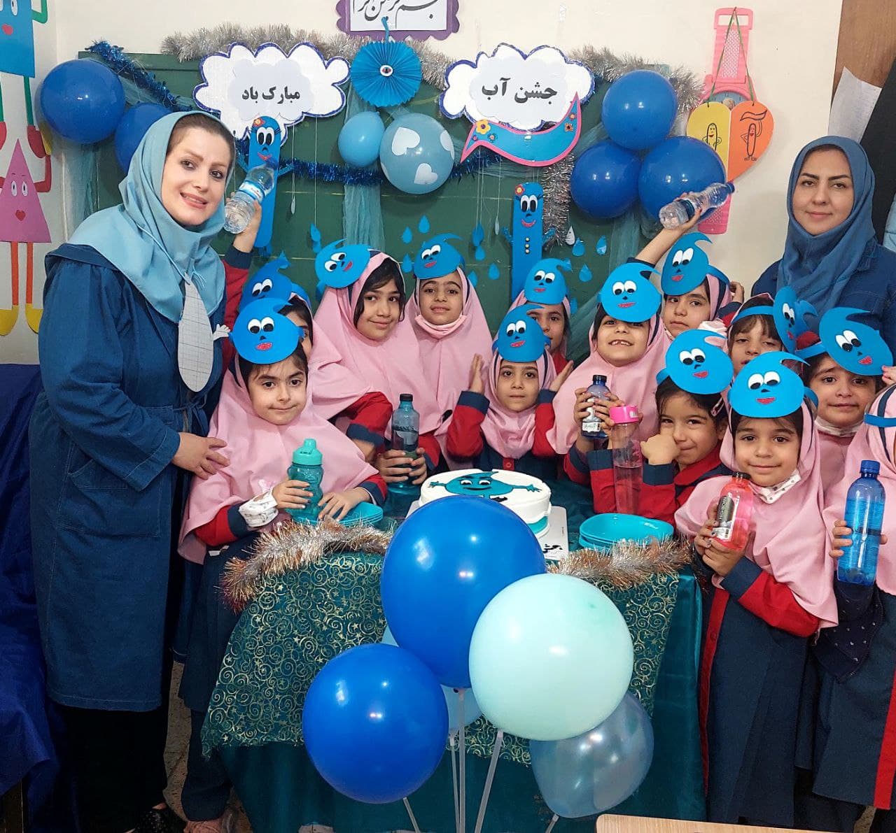 جشن آب کلاس اولی های گلپونه