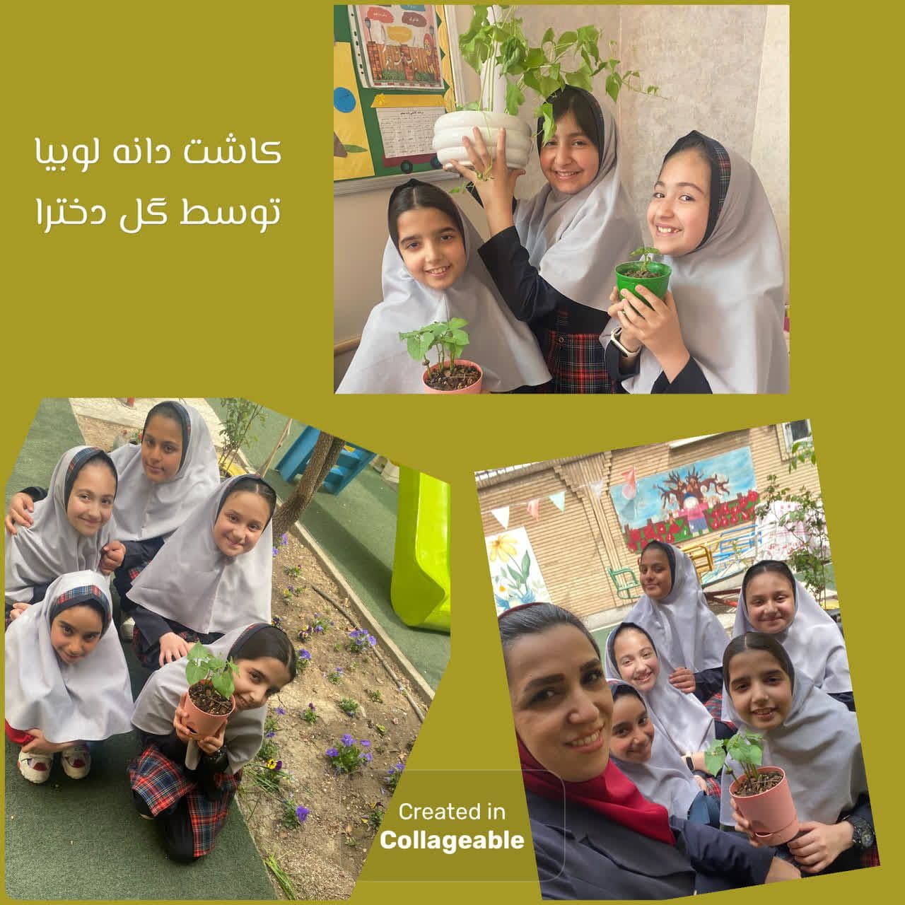 جشن کلاس با همکاری دختران گل